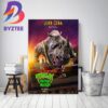 John Cena Is Rocksteady In Teenage Mutant Ninja Turtles Mutant Mayhem Decor Poster Canvas
