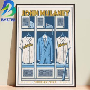 John Mulaney In Chicago Wrigley Field 2026 Home Decor Poster Canvas