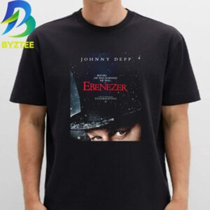 Johnny Depp Before He Was Scrooge He Was Ebenezer 2026 Unisex T Shirt