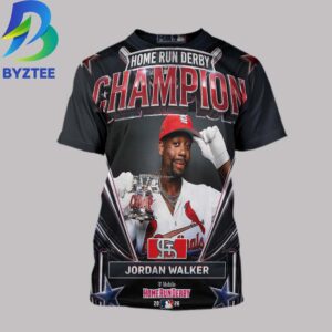 Jordan Walker Home Run Derby Champion 2026 All Over Print T- Shirt
