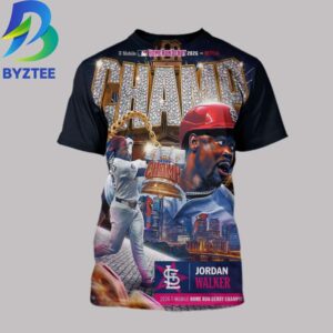 Jordan Walker Wins The 2026 Champ Home Run Derby All Over Print T- Shirt