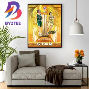 Josh Giddey Is Wanda Rising Star Of FIBA Basketball World Cup 2023 Wall Decor Poster Canvas