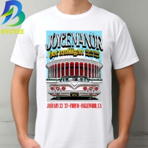 Joyce Manor Hot Mulligan Tigers Jam Origami Angel Inglewood Ca Jan 23th 2027 Unisex T- Shirt