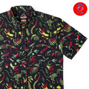 Jurassic Park Fossil Records RSVLTS For Men And Women Hawaiian Shirt