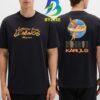 Joyce Manor Hot Mulligan Tigers Jam Origami Angel Inglewood Ca Jan 23th 2027 Unisex T- Shirt