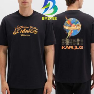 Karol G Viajando Por El Mundo US Two Sided T-Shirt
