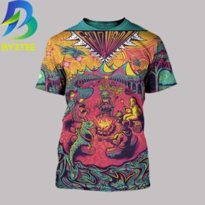 King Gizzard And The Lizard Wizard Field Of Vision 2 2026 All Over Print Shirt