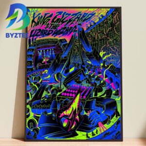 King Gizzard & The Lizard Wizard  Forest Hills July 30th 2026 Home Decor Poster Canvas