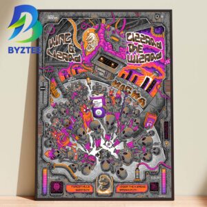 King Gizzard & the Lizard Wizard Forest Hills Queens NY August 22,23th  2026 Home Decor Poster Canvas