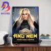 Liv Morgan Vs Rhea Ripley At WWE Summer Slam Cleveland Home Decor Poster Canvas