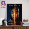 Leah Sava Jeffries As Annabeth Chase In Percy Jackson And The Olympians Of Disney Home Decor Poster Canvas