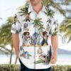 Legendary Pokemon Pokemon For Men And Women In Summer Vacation Button Up Hawaiian Shirt