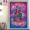 Linkin Park Chicago 2025 From Zero World Tour Exclusive Poster At United Center In Illinois On August 11 2025 Home Decor Wall Art Poster Canvas