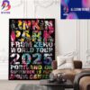Linkin Park From Zero World Tour 2025 San Jose California Event Poster At SAP Center On September 15 2025 Artist Jonathan Wayshack Home Decor Poster Canvas