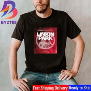 Linkin Park From Zero World Tour 2025 South America Dates List Shirt