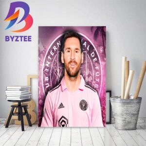 Lionel Messi Decision To Join Inter Miami MLS This Summer Home Decor Poster Canvas