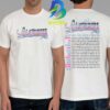 Lollapalooza Chicago Grant Park July 30th World Tour 2026 Two Sided T-Shirt