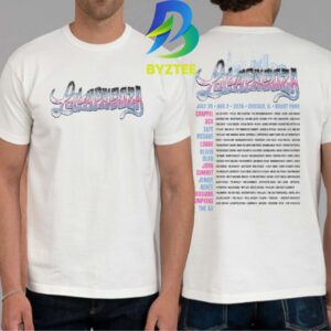 Lollapalooza Merch World Tour 2026 Two Sided T Shirt