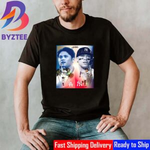 Los Angeles Dodgers Shohei Ohtani vs Aaron Judge New York Yankees At Sunday Night Baseball Classic T-Shirt