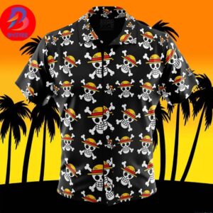 Luffy One Piece For Men And Women In Summer Vacation Button Up Hawaiian Shirt