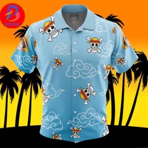 Luffy Pattern One Piece For Men And Women In Summer Vacation Button Up Hawaiian Shirt