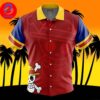 Luffys Wano Pattern One Piece For Men And Women In Summer Vacation Button Up Hawaiian Shirt