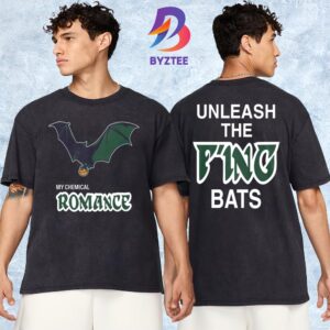 MCR Philly 2025 My Chemical Romance Unleash The F’ing Bats Two Sided Essential T-Shirt