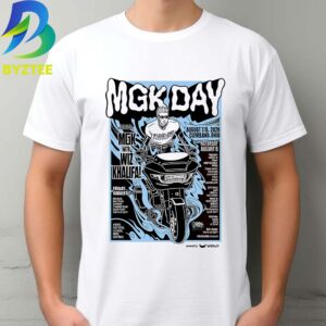 MGK With Wiz Khalifa MGK Day Cleveland, Ohio August 7th 2026 Unisex T- Shirt