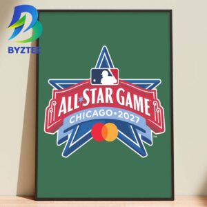 MLB All Star Game Chicago 2027 Home Decor Poster Canvas