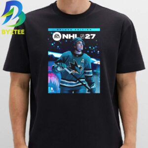 Macklin Celebrini NHL 27 Is The Youngest  Deluxe Edition 2026 Unisex T- Shirt