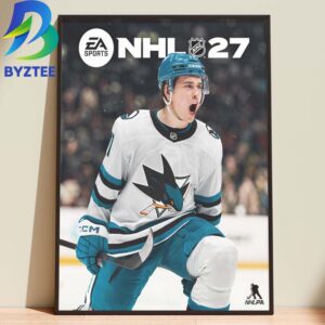Macklin Celebrini Is The Youngest NHL 27 The Next Generation 2026 Home Decor Poster Canvas