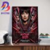 Madame Web Official Poster Feel It In 4DX Releases February 14th 2024 Art Decor Poster Canvas