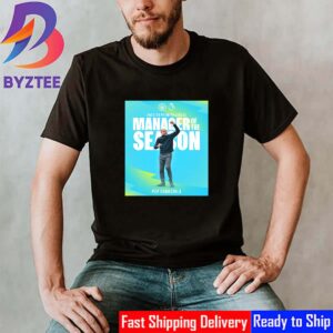 Manchester City Head Coach Pep Guardiola Is The 2023-2024 Premier League Manager Of The Season Classic T-Shirt