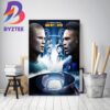 Manchester City Vs Real Madrid In UEFA Champions League Semifinals 2023 Home Decor Poster Canvas
