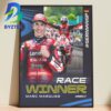 Marc Marquez Moto GP Race Winner 2026 Germany Number 1 Home Decor Poster Canvas