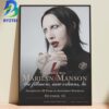 Marilyn Manson The After Theatre San Antonio Tx  October 17th 2026 Celebrating 30 Years Of Antichrist Superstar Home Decor Poster Canvas