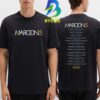 Rush Dickies Arena 2026 Fort Worth TX July 13th Two Sided T-Shirt