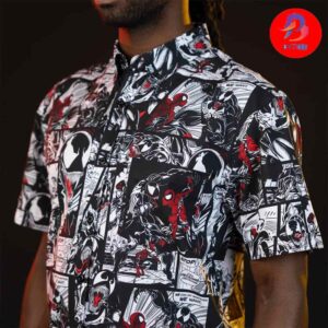 Marvel 85th Anniversary Spider Vs Symbiote RSVLTS For Men And Women Hawaiian Shirt