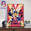 Marvels Spider-Man 2 Black Suit Peter Parker Poster Wall Decor Poster Canvas