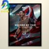 Max Holloway Defeats Conor McGregor by TKO at UFC 329 Home Decor Poster Canvas