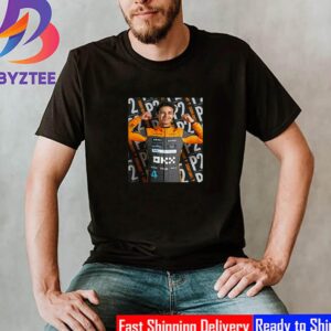 McLaren F1 Lando Norris Podium P2 At Suzuka Japanese GP Classic T-Shirt