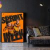 McLaren F1 Oscar Piastri Is The First Rookie On The F1 Podium Since 2017 Wall Decor Poster Canvas