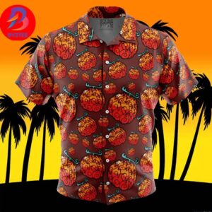 Mera Mera no Mi One Piece For Men And Women In Summer Vacation Button Up Hawaiian Shirt