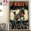 Metallica Day 2 Foxborough MA At Gillette Stadium 2024 M72 World Tour M72 Foxborough On August 4th Home Decor Poster Canvas