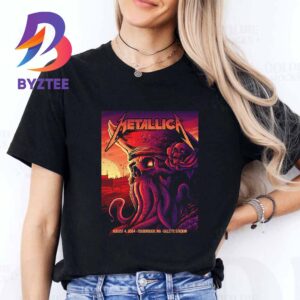 Metallica Day 2 Foxborough MA At Gillette Stadium 2024 M72 World Tour M72 Foxborough On August 4th T-Shirt