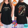 Metallica Day 2 Foxborough MA At Gillette Stadium 2024 M72 World Tour M72 Foxborough On August 4th Two Sided T-Shirt