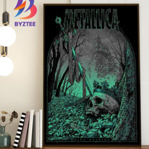 Metallica King Nothing Limited Edition Poster Art By Dan Dippel Home Decor Poster Canvas