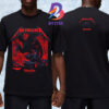 Metallica Exclusive Pop-Up Shop Poster The Red Black Bear For M72 Chicago IL US M72 North American Tour 2024 Two Sided Unisex T-Shirt