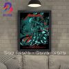 Metallica M72 World Tour At Ford Field Detroit Michigan The Final No Repeat Weekend Of 2023 Wall Decor Poster Canvas