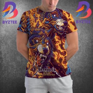 Metallica M72 World Tour No Repeat Weekend M72 Warsaw Tonight In Warsaw Poland At PGE Narodowy July 5th 2024 All Over Print Shirt